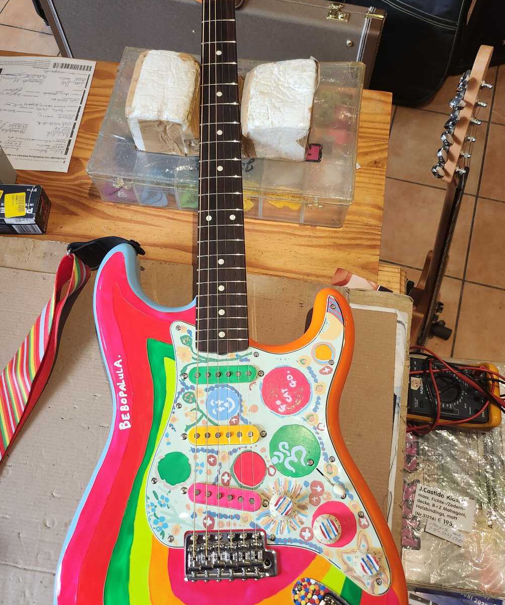 George Harrison Strat