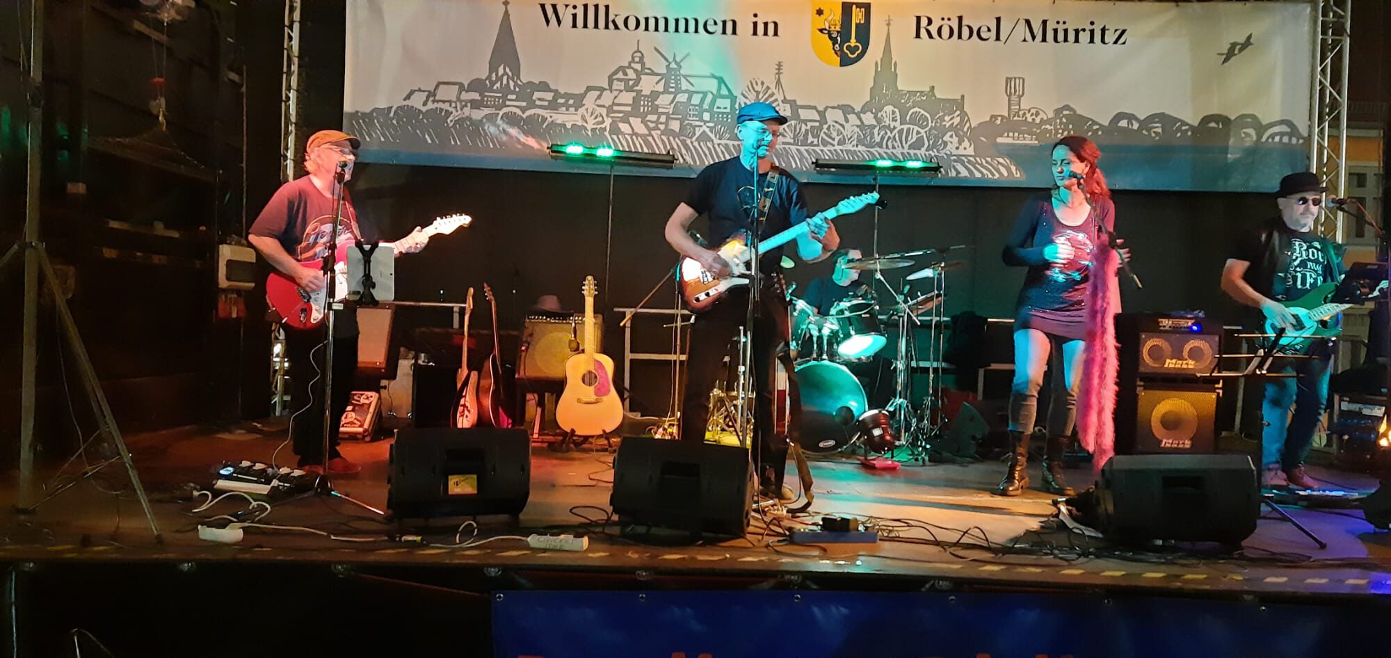 Berliner Oldieband Bühne