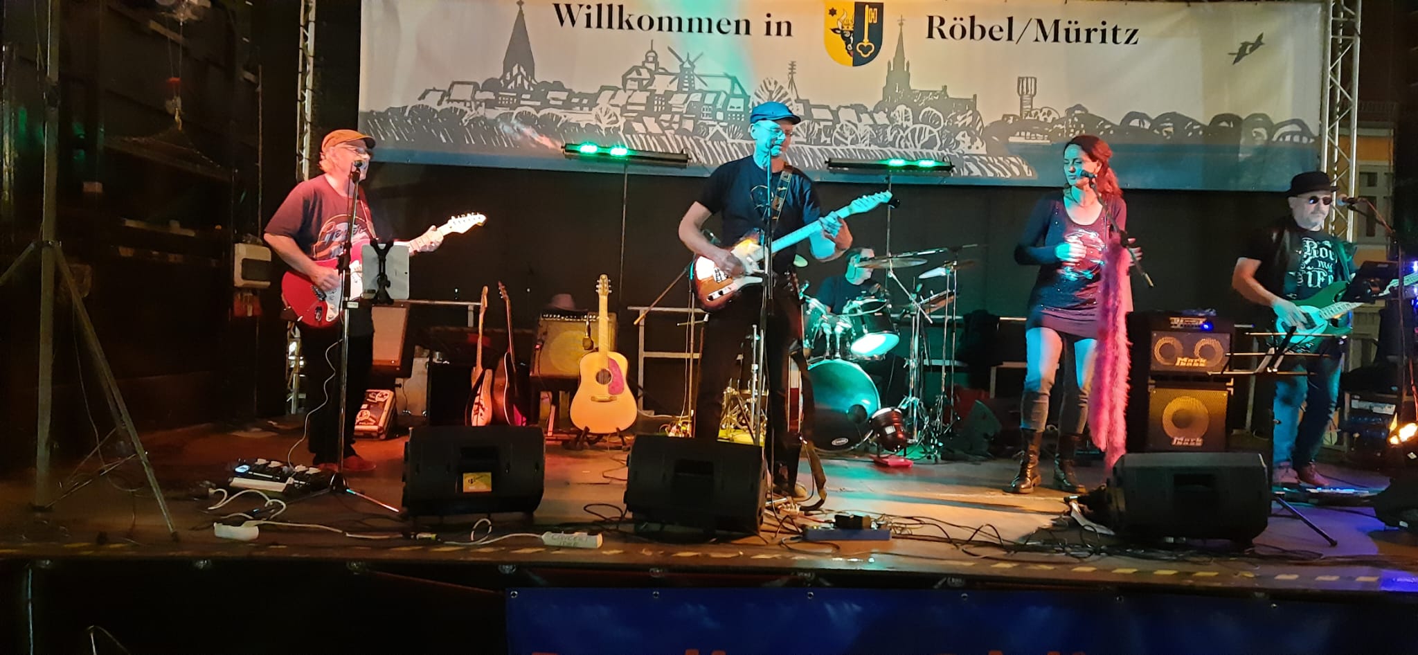 Berliner Oldieband Bühne