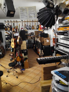 Filmausleuchtung Musikladen