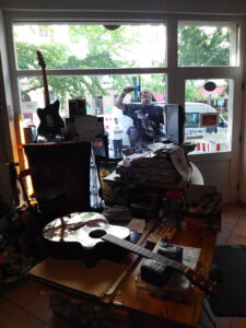 Schaufenster putzen